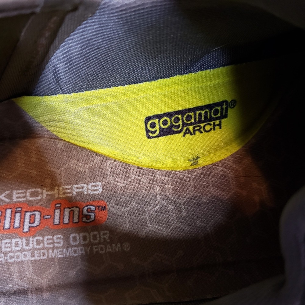 Skechers Hands Free Slip-ins Slade Ocon Mens Size 12 Shoes 210811 Taupe - Picture 5 of 9